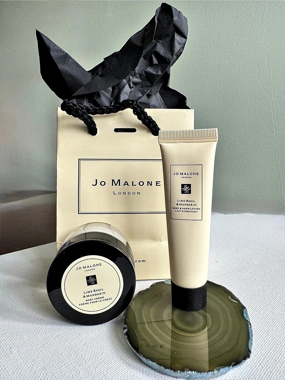 Jo Malone London Lime Basil & Mandarin Body Crème & Body and Hand Lotion Set